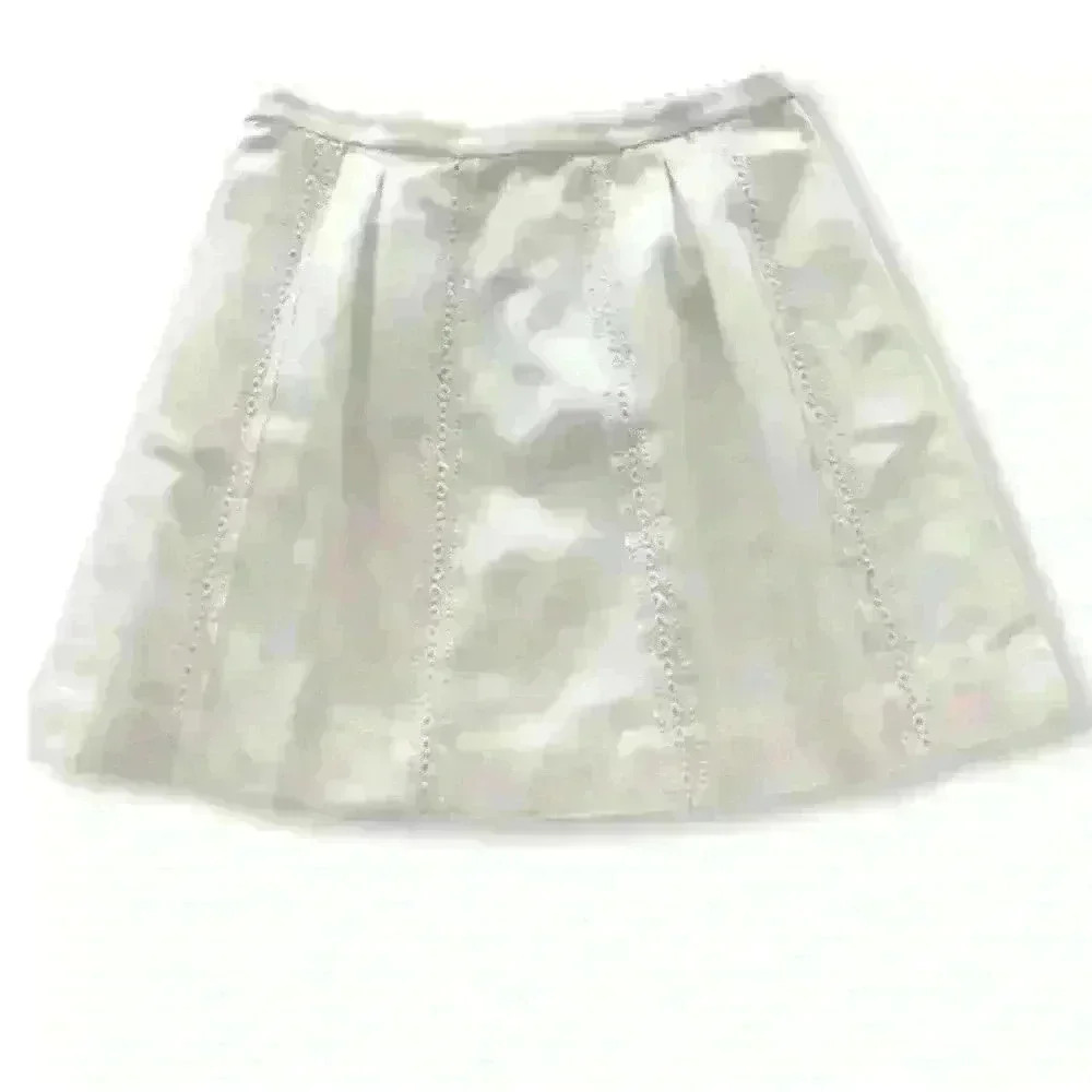 J. Crew Mini Eyelet Skirt with Pockets - Picture 2 of 10